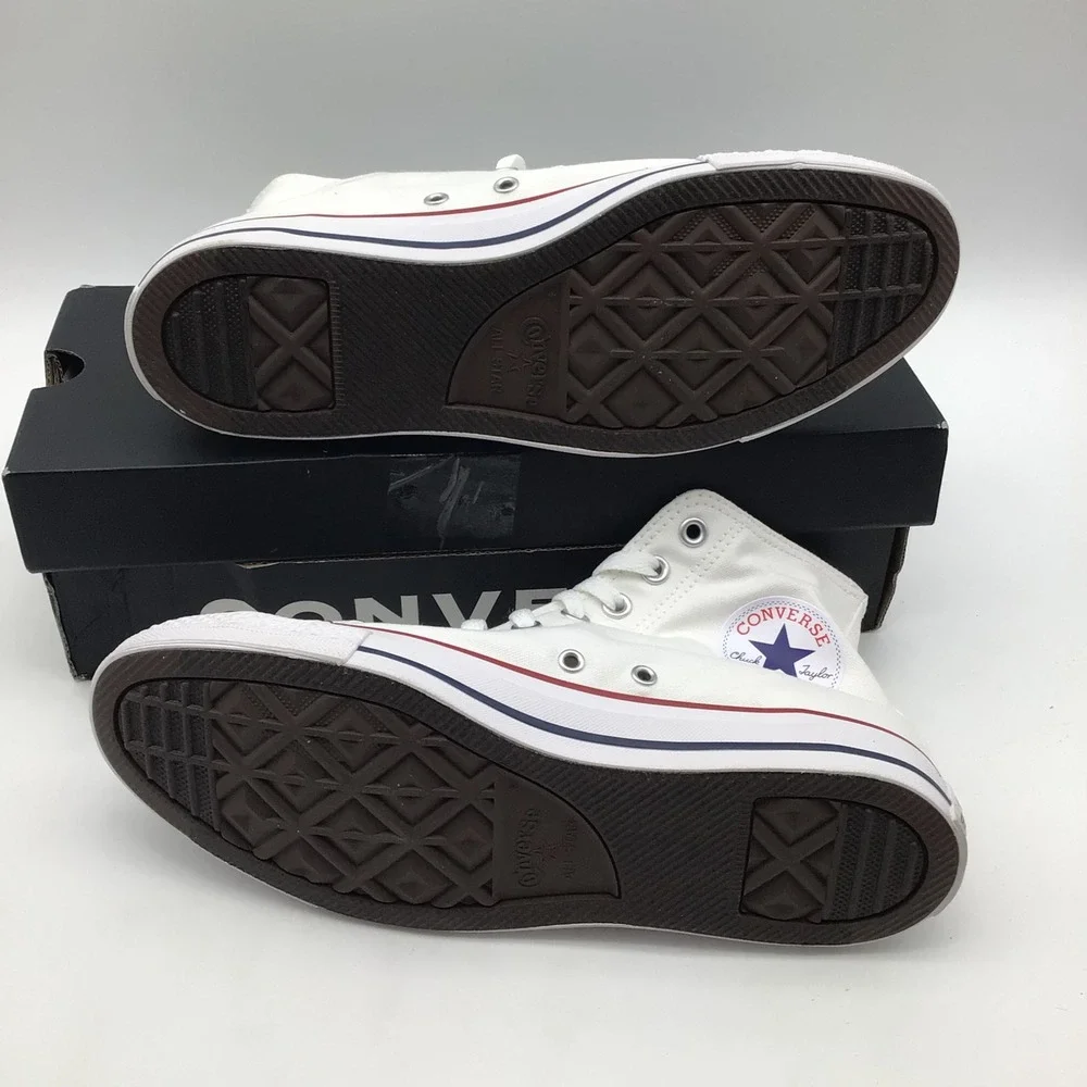 Converse All Star Hi Optical White Mens Size 8.5 M7650 High Top Sneaker NEW